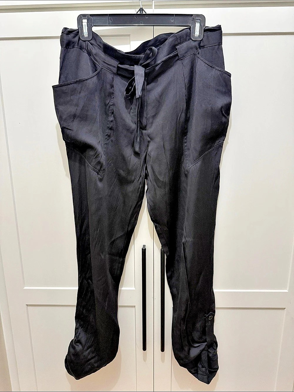 BCBGMAXAZRIA Black Jogger Pants Size Small